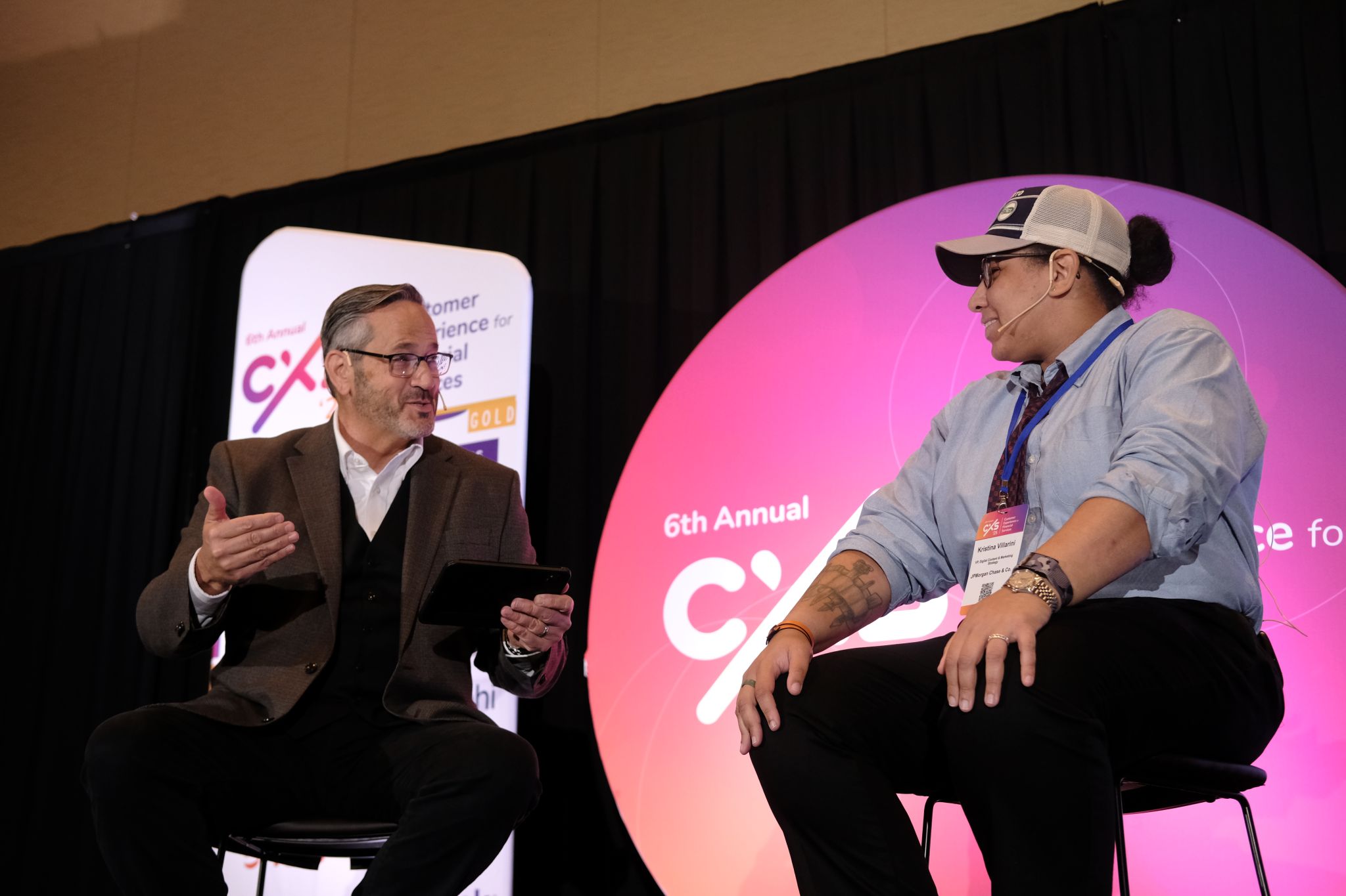Kristina at CX Conference